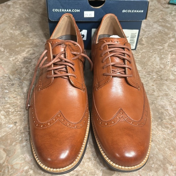 Cole Haan Shoes - Mens 11 - Oxford Original Grand Short Wing Tip - Picture 14 of 14